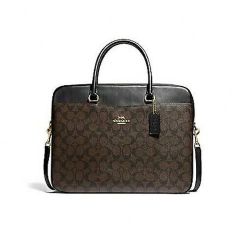 Coach computer bag
